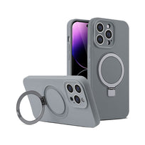 Graphite Gray | iPhone MagSafe Bracket Liquid Case