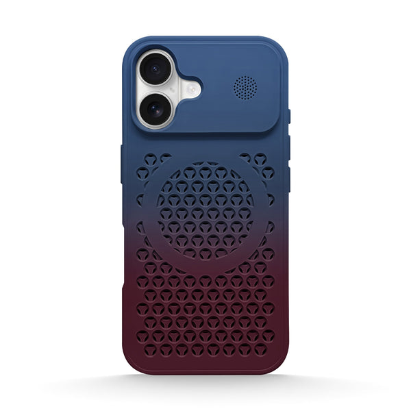 Blue Red | iPhone MagSafe Gradient Cooling Case