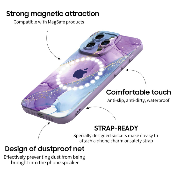 Elegant Powder | IPhone Series Impact Resistant Protective Case