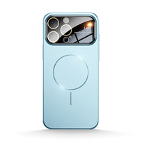 Light Blue | iPhone Magsafe Large Window Matte Case
