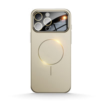 Titanium Gold | iPhone Magsafe Large Window Matte Case