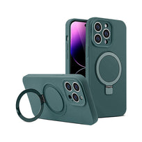 Dark Green | iPhon MagSafe Bracket Liquid Case