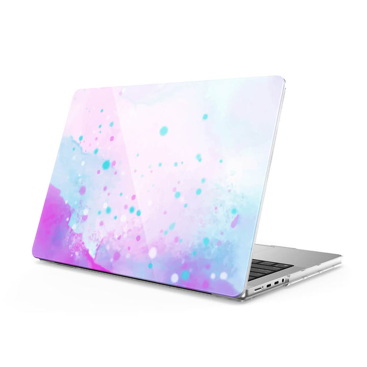 Watercolor Pink Blue | Macbook Anti-Fall Protective Case