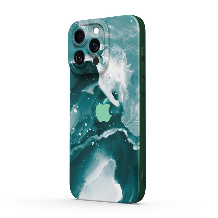 Green Wave Jade | IPhone Series Impact Resistant Protective Case