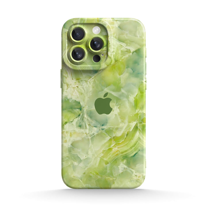 Ice Flower Jade | IPhone Series Impact Resistant Protective Case