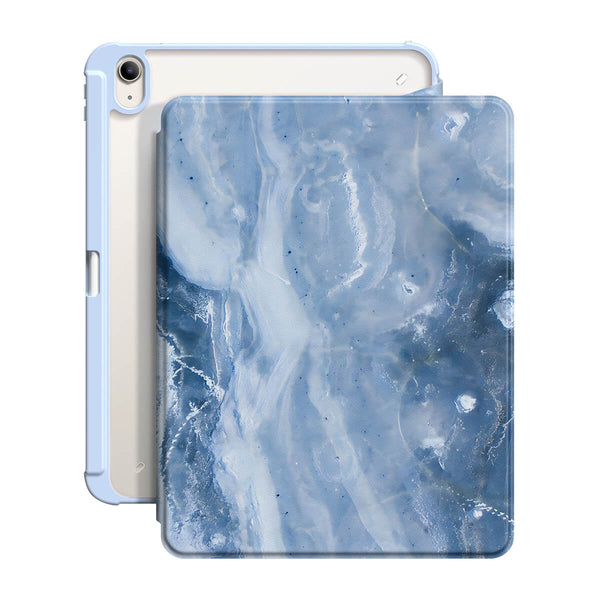 Blue Gray Jade | iPad Series Snap 360° Stand Impact Resistant Case