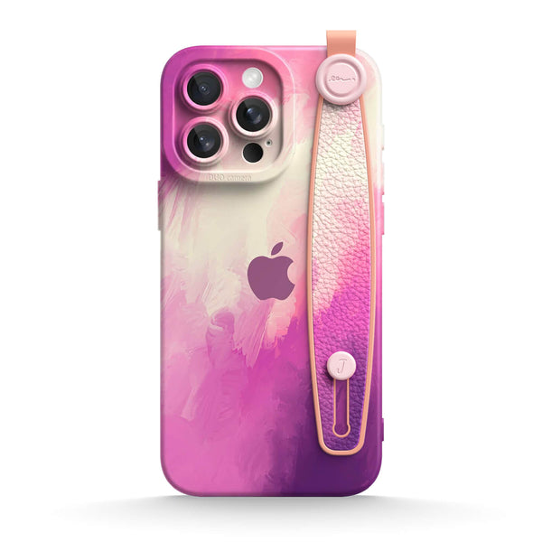 Cherry Cream | iPhone Series Multifunctional Wristband Case