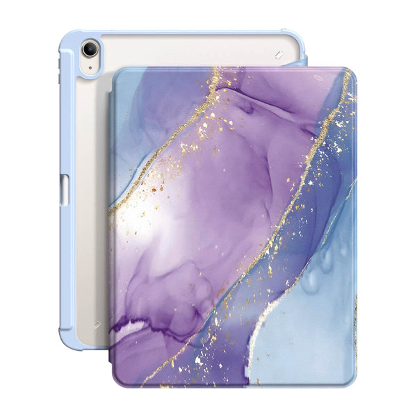 Purple Blue Gilt | iPad Series Snap 360° Stand Impact Resistant Case