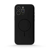 Noble Black | iPhone Series Liquid Silicone MagSafe Case