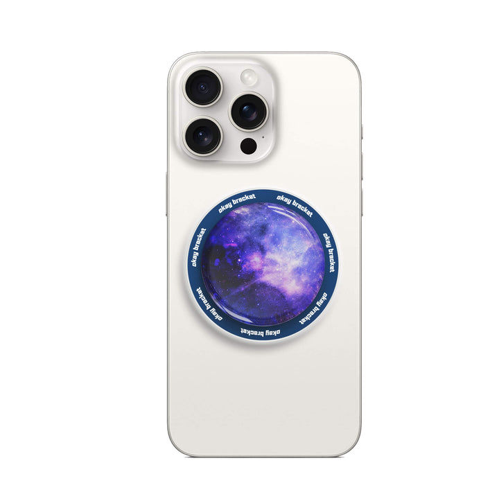 Blue-Purple Nebula | Air Bag Grip For MagSafe