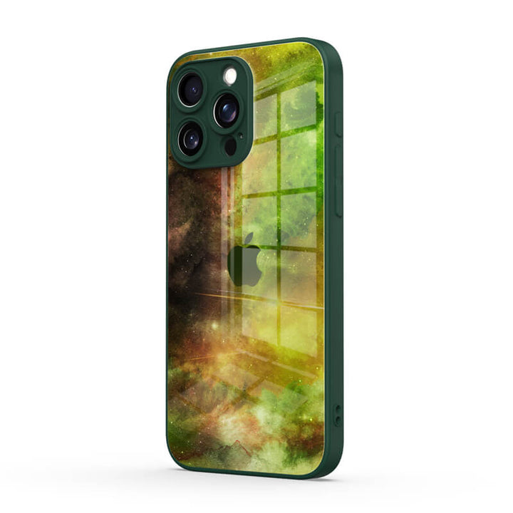 Yellow-Green Nebula | IPhone Series Impact Resistant Protective Case