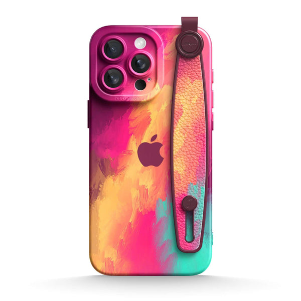 Flamingo | iPhone Series Multifunctional Wristband Case