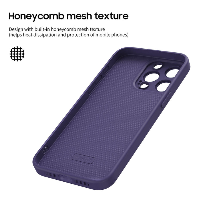 Optical Magnetic-Orange Purple | IPhone Series Impact Resistant Protective Case