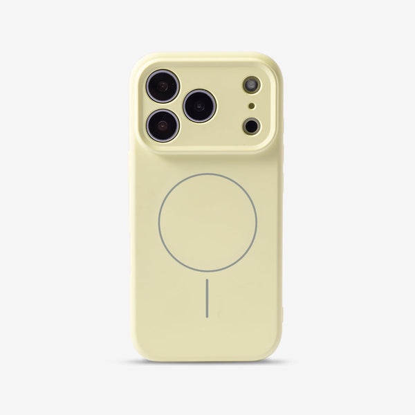 Cream Yellow | iPhone MagSafe 2.0 Silicone Case