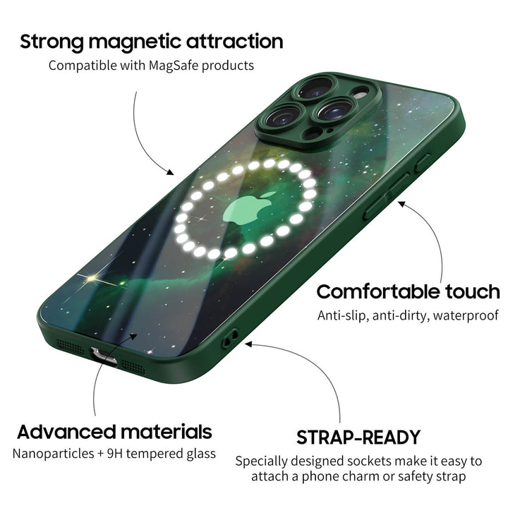 Green Pluto Nebula | IPhone Series Impact Resistant Protective Case