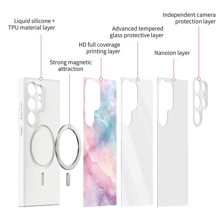 Falling Jade | Samsung Series Impact Resistant Protective Case