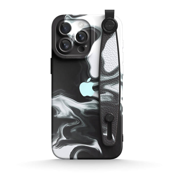 White Black | iPhone Series Multifunctional Wristband Case