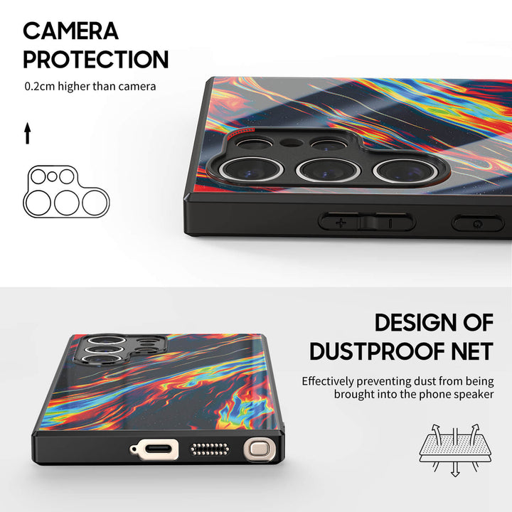 Laser Smoke | Samsung Series Impact Resistant Protective Case