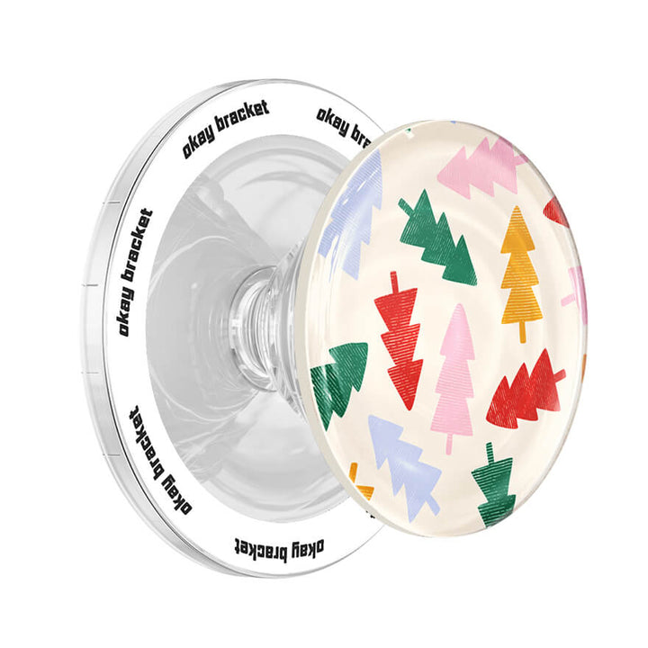 Colorful Christmas Tree | Air Bag Grip For MagSafe