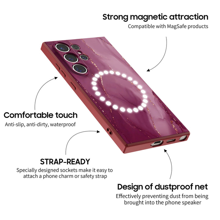 Purple Blue Gilt | Samsung Series Impact Resistant Protective Case