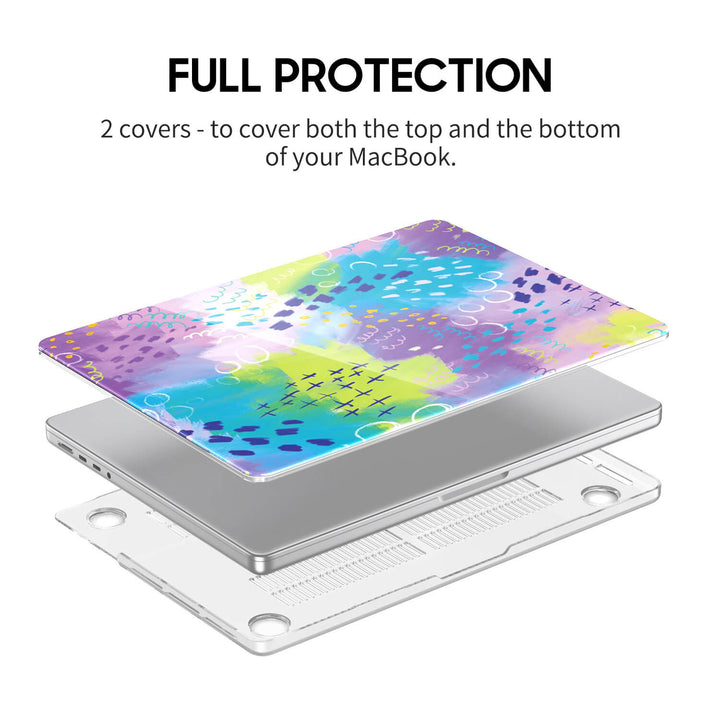 Splash Green | Macbook Anti-Fall Protective Case