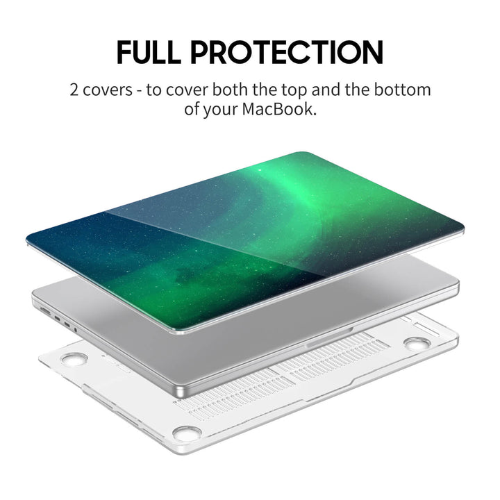 Blue Light Gradient | Macbook Anti-Fall Protective Case