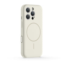 White | iPhone Series Liquid Silicone MagSafe Case