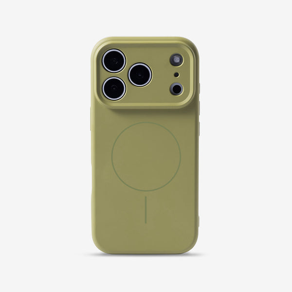 Olive Green | iPhone MagSafe 2.0 Silicone Case