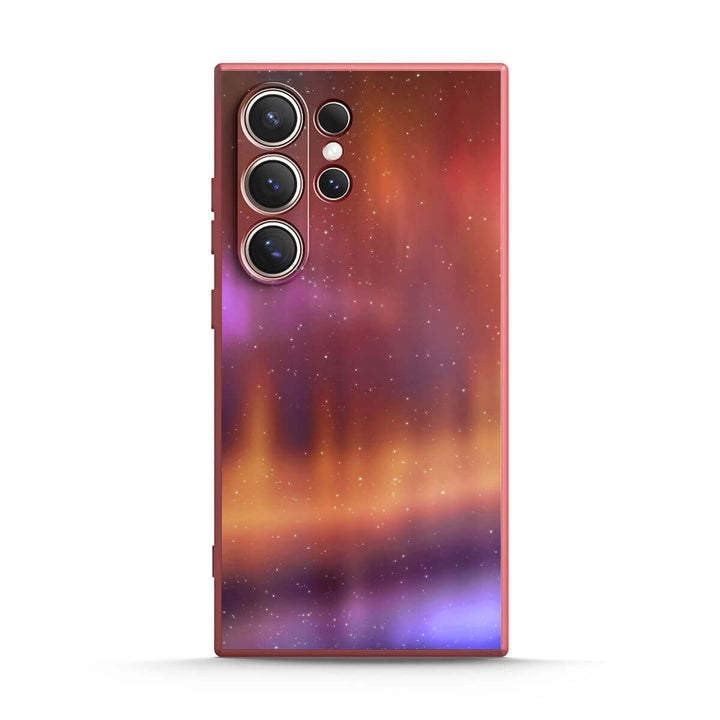 Optical Magnetic-Orange Purple | Samsung Series Impact Resistant Protective Case